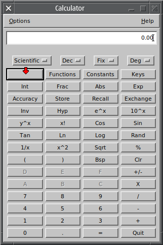 dtcalc screenshot